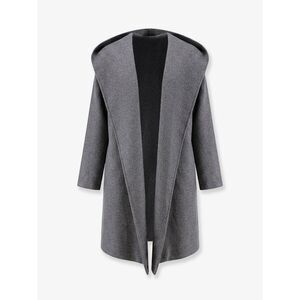 Toteme Women Wool Hoodie Coat